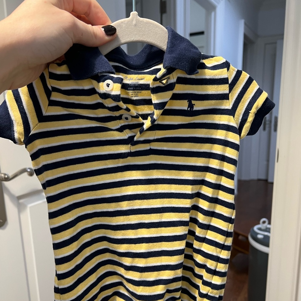 Ralph Lauren baby polo shortalls